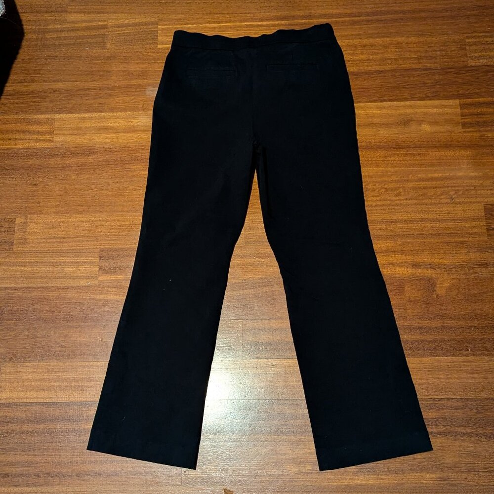 APT 9 MODERN FIT BOOT CUT LADIES BLACK SLACKS-8 PETITE-GOOD CONDITION